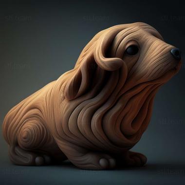 3D model Slugs dog (STL)